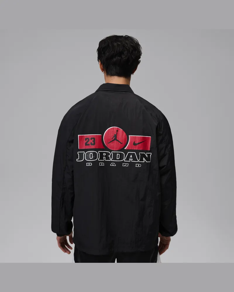 Jordan Brooklyn – Leichte Shell-Jacke (Herren) - Schwarz Schwarz