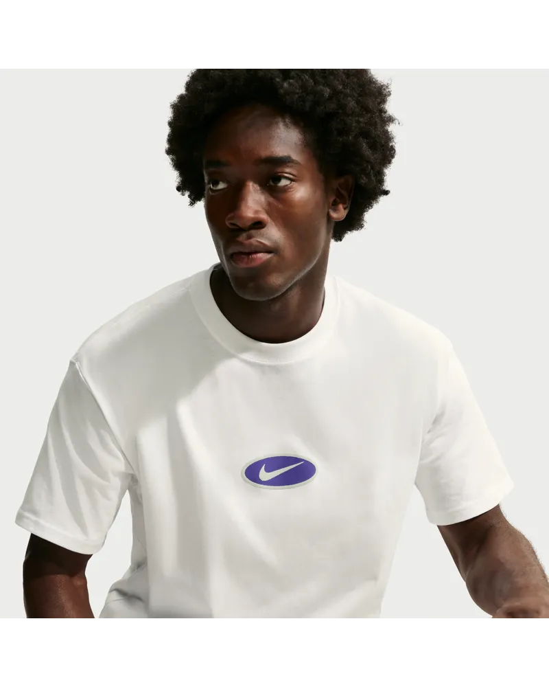 Nike Basketball-T-Shirt (Herren) - Weiß Weiß