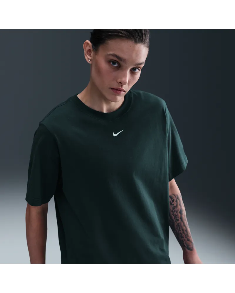Nike Sportswear Essential Damen-T-Shirt - Grün Grün