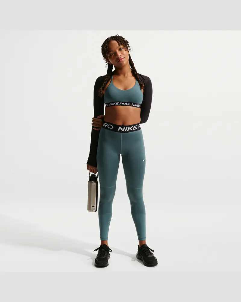 Nike Pro Dri-FIT Leggings für ältere Kinder (Mädchen) - Grau Grau