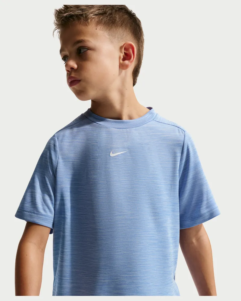 Nike Multi Dri-FIT Kurzarmshirt (ältere Kinder) - Blau Blau
