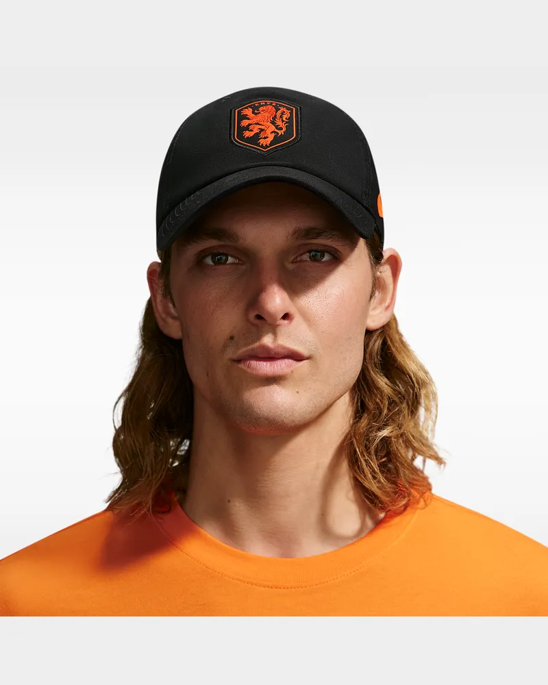 Nike Niederlande 2026/27  Club Cap Poly 5P - Schwarz Schwarz