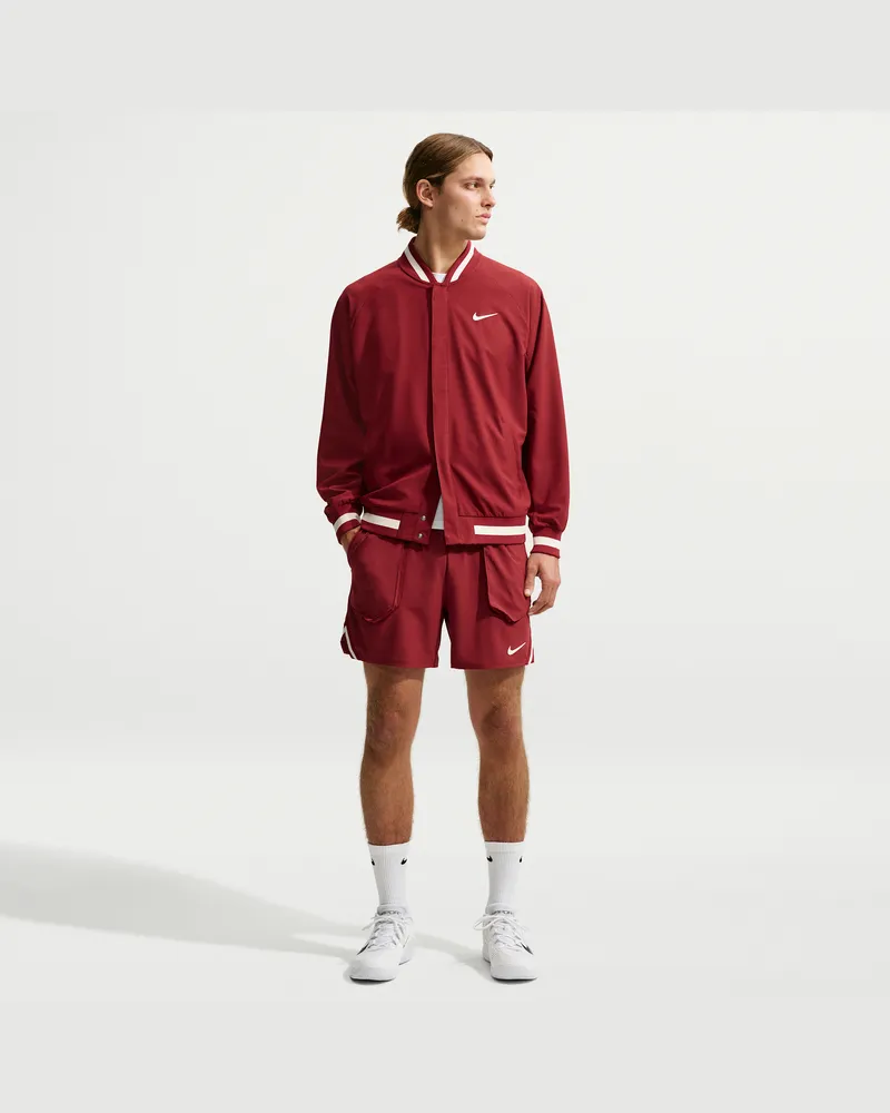 Nike Court Slam Dri-FIT Tennisshorts (Herren) - Rot Rot