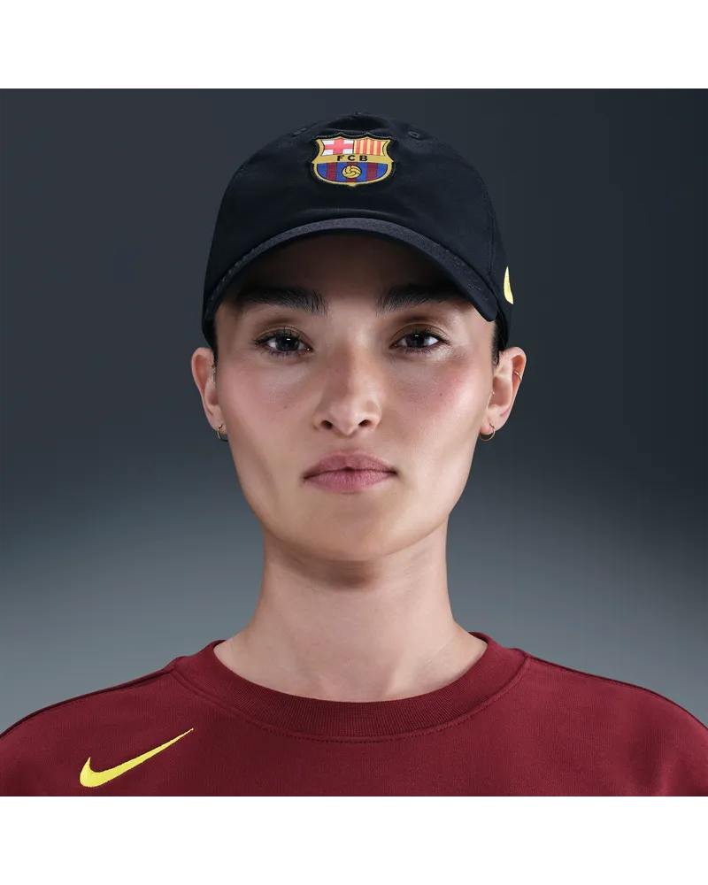 Nike Barcelona 2025/2026  Club Cap US CB L - Schwarz Schwarz