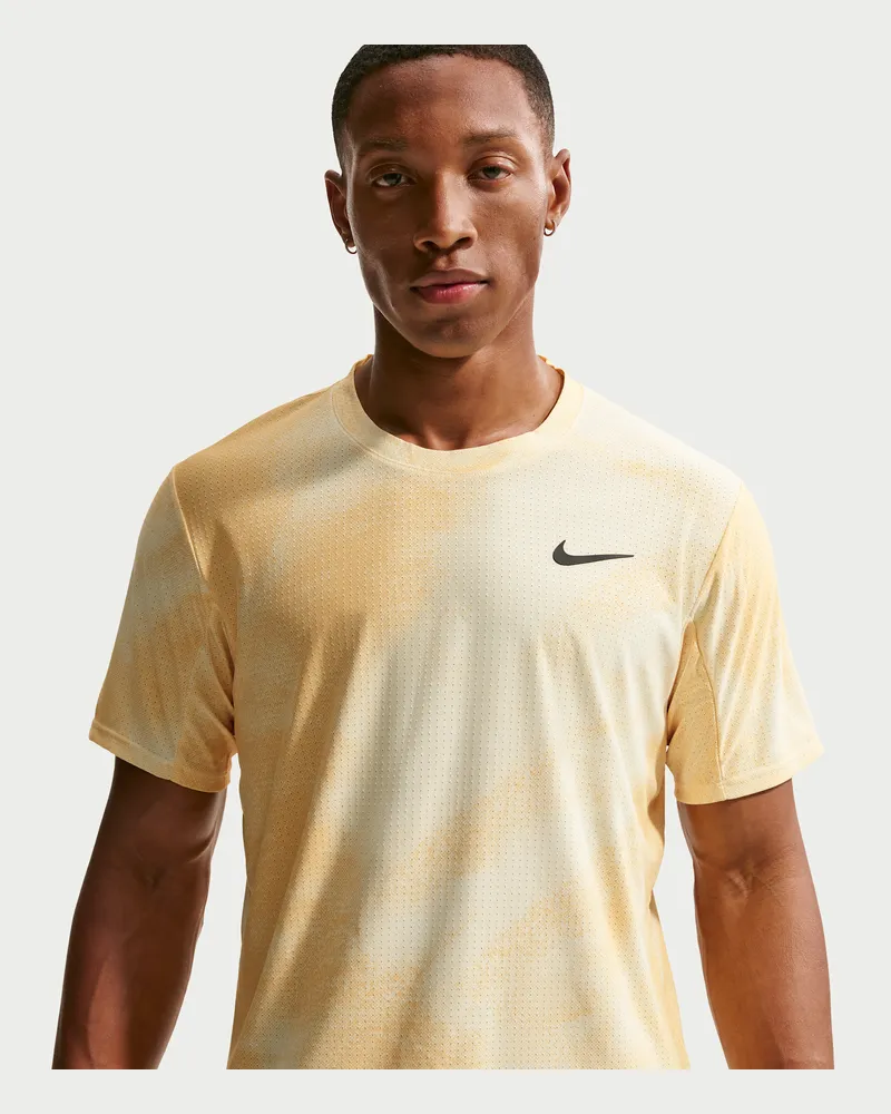 Nike Court Slam Dri-FIT ADV Tennisoberteil (Herren) - Braun Braun