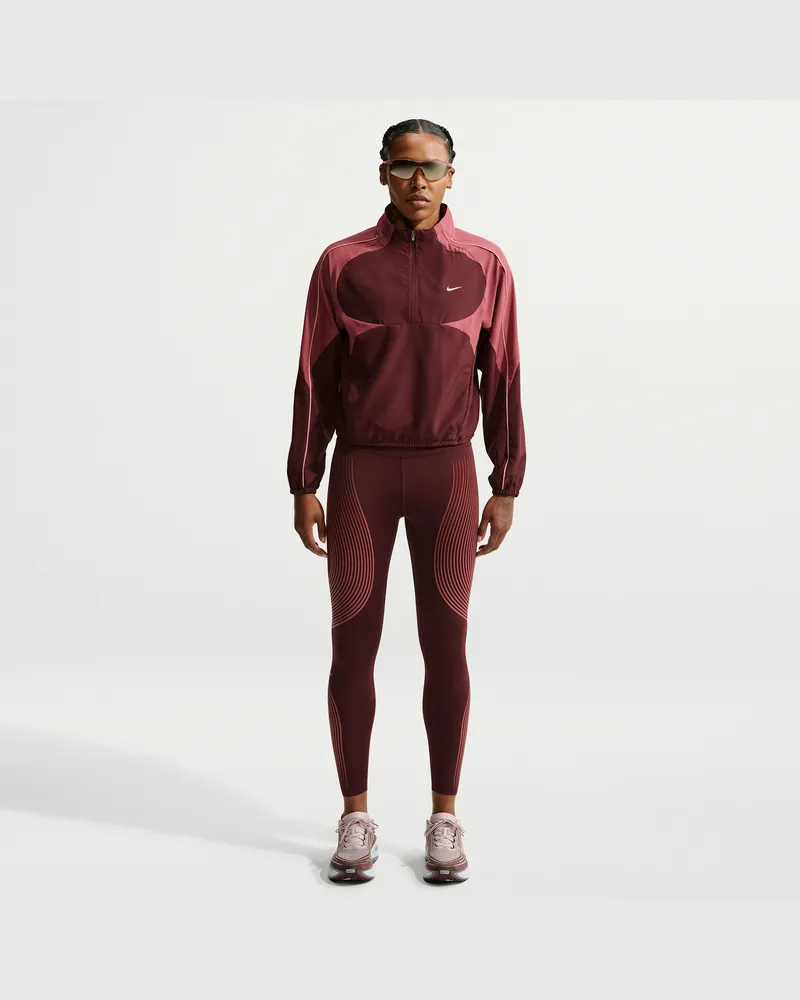 Nike Swift Flash Lauf-Leggings in voller Länge mit hohem Bund (Damen) - Lila Lila