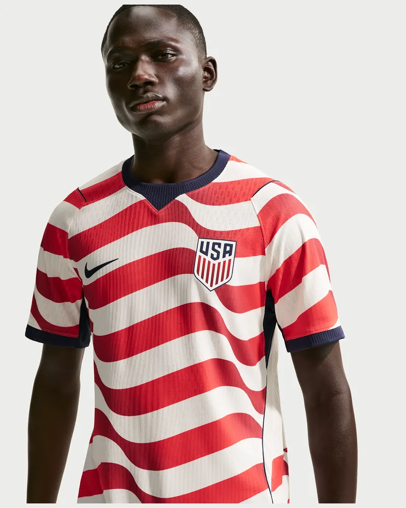 Nike USMNT 2026 Match Home  Aero-FIT Authentisches Fußballtrikot (Herren) - Weiß Weiß