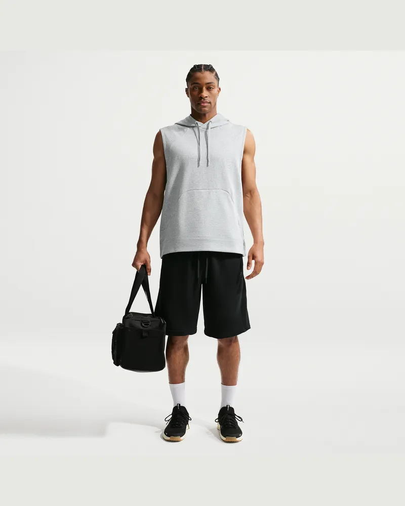 Nike N.A.C. Dri-FIT Fleece-Trainingsshorts (Herren) - Schwarz Schwarz