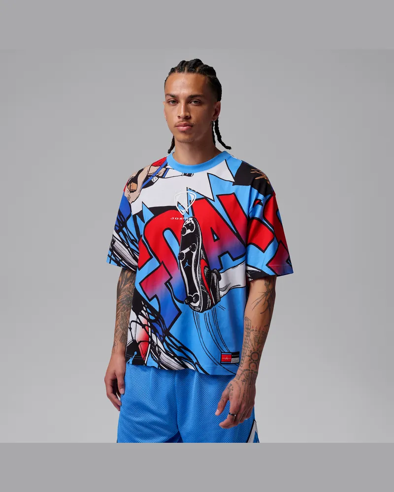 Jordan Brooklyn Kurzarm-T-Shirt mit Grafik (Herren) - Weiß Weiß