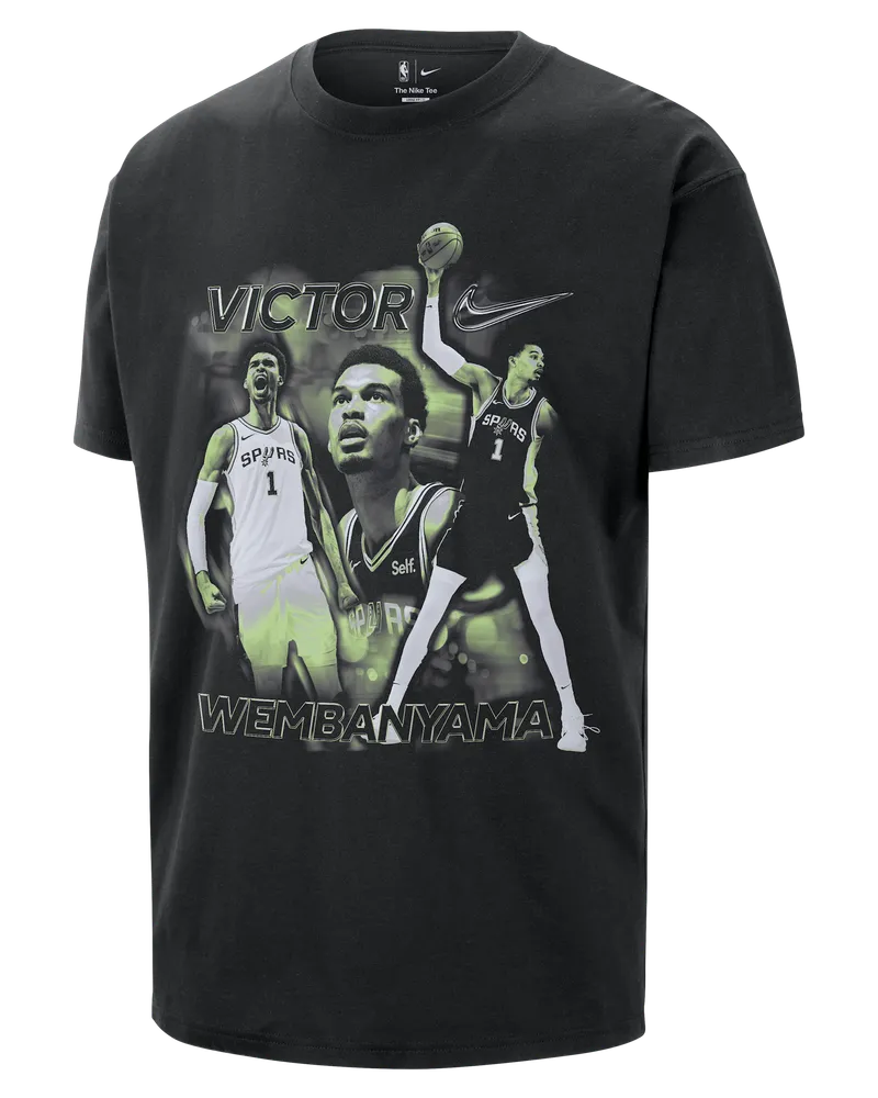 Nike Victor Wembanyama  NBA-T-Shirt (Herren) - Schwarz Schwarz