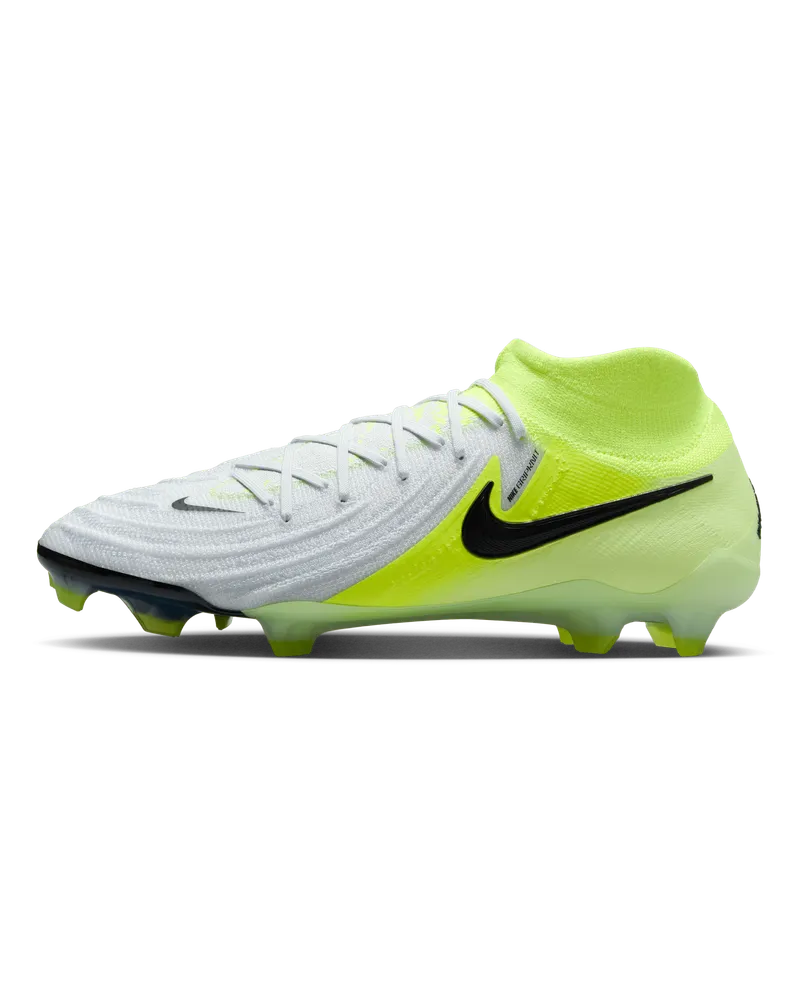 Nike Phantom Luna 2 Elite FG High-Top-Fußballschuh - Grau Grau