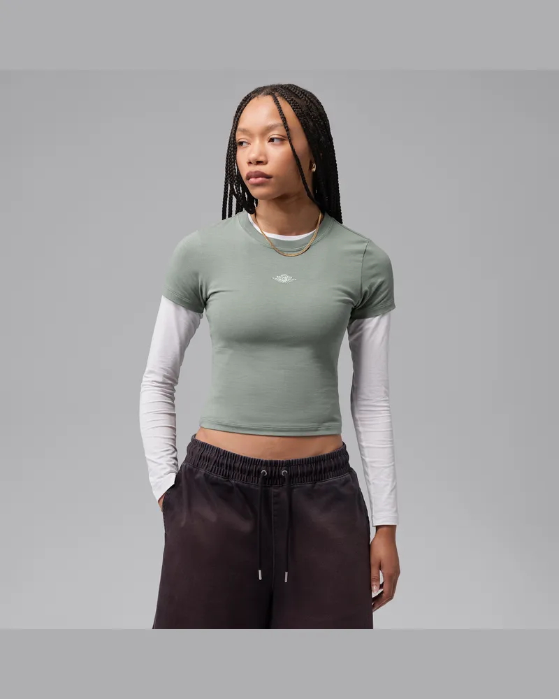 Jordan Flight Damen-T-Shirt - Grau Grau