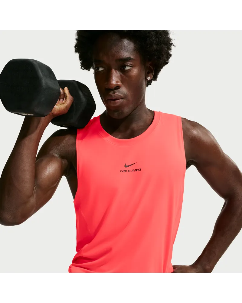 Nike Pro Dri-FIT Trainings-Tanktop (Herren) - Rot Rot
