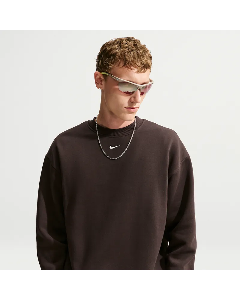 Nike Solo Fleece Sweatshirt (Herren) - Braun Braun