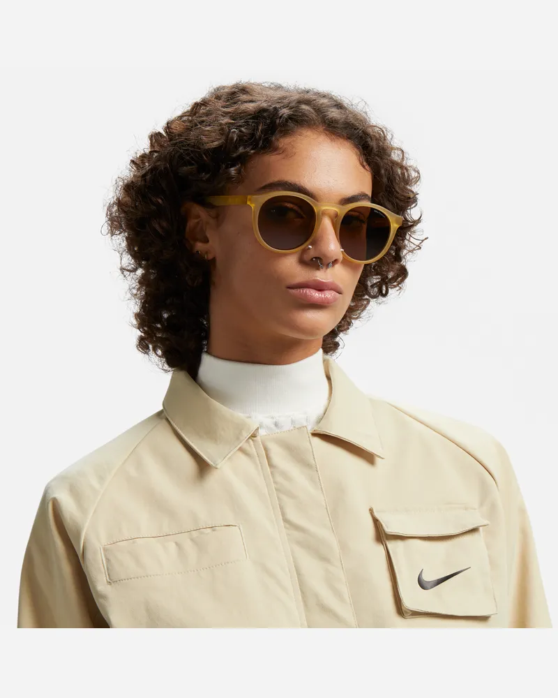 Nike Swerve polarisierte Sonnenbrille - Braun Braun