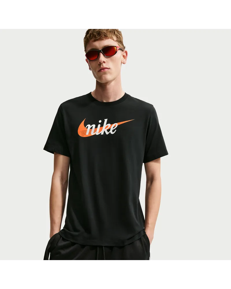 Nike T-Shirt (Herren) - Schwarz Schwarz
