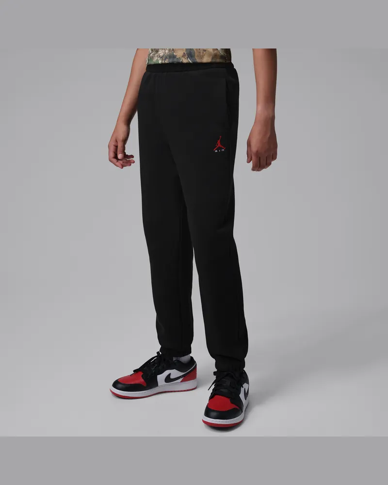 Jordan Brooklyn Fleece-Jogginghose (ältere Kinder) - Schwarz Schwarz