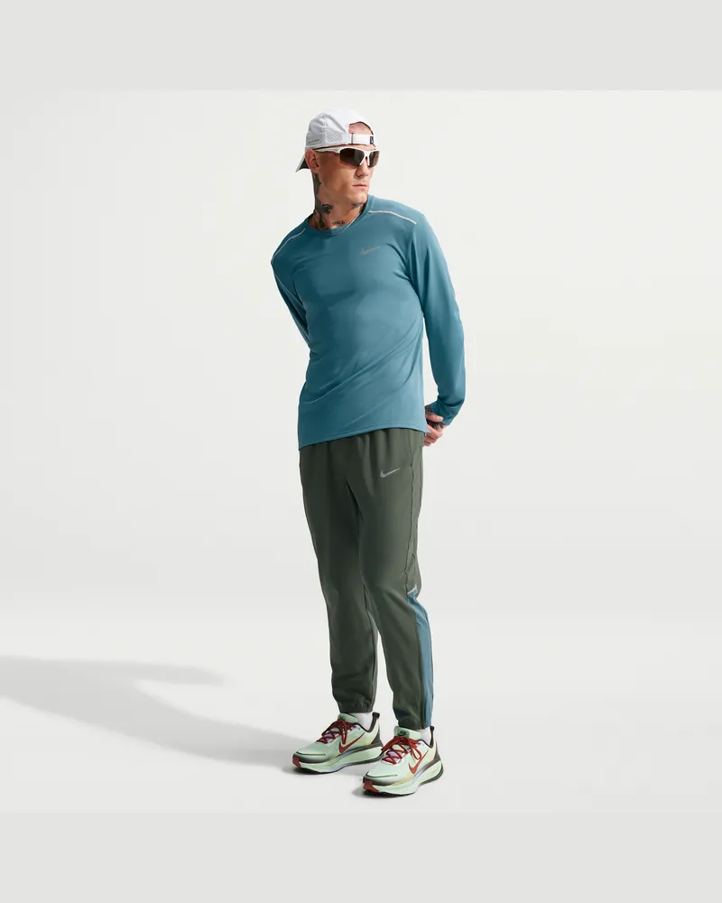 Nike Miler Dri-FIT Laufhose aus Webmaterial (Herren) - Grün Grün
