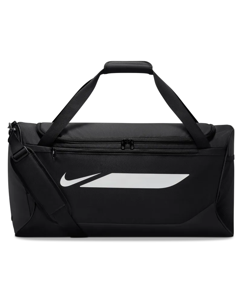 Nike Academy Fußball-Sporttasche (mittelgroß, 60 l) - Schwarz Schwarz