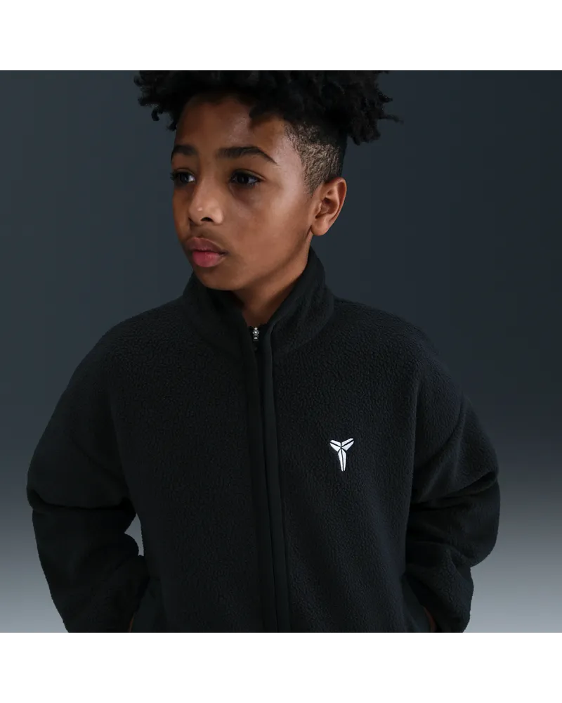 Nike Kobe Winterized Basketball-Oberteil (ältere Kinder) - Schwarz Schwarz