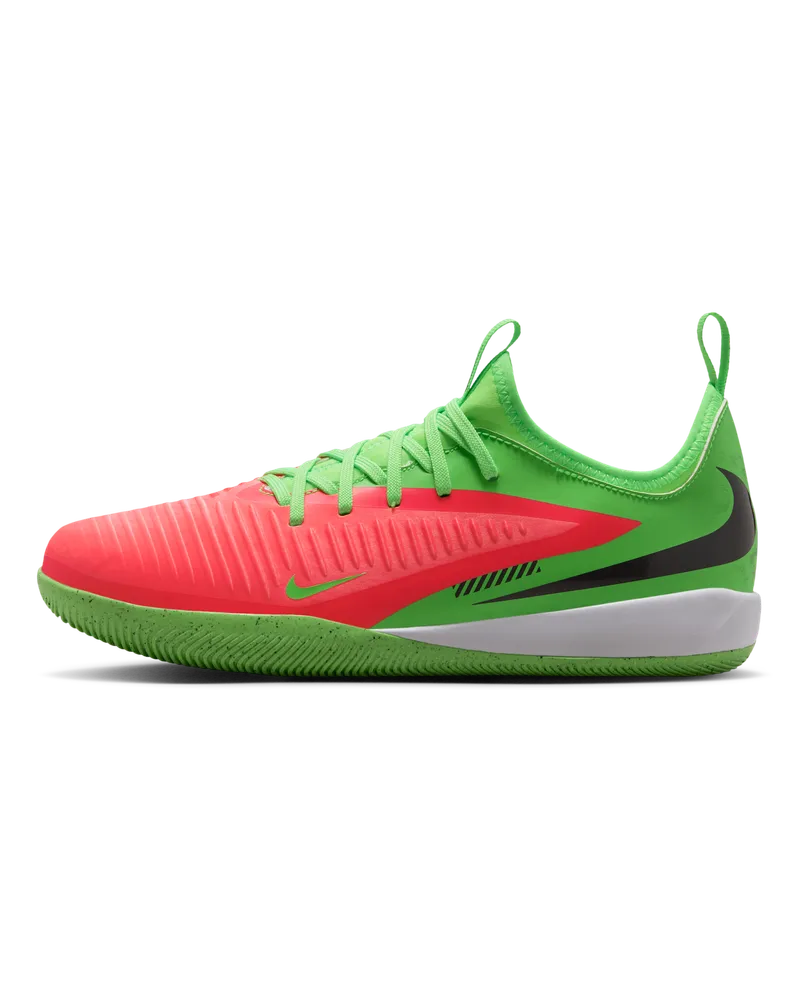 Nike Jr. Phantom 6 Low Academy "Erling Haaland" Fußballschuh für Hallen- und Hartplätze (ältere Kinder) - Pink Pink