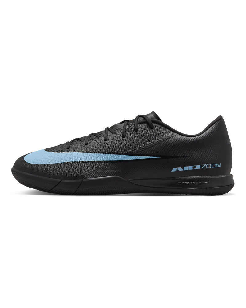 Nike Mercurial Vapor 16 Academy IC Low-Top-Fußballschuh - Schwarz Schwarz