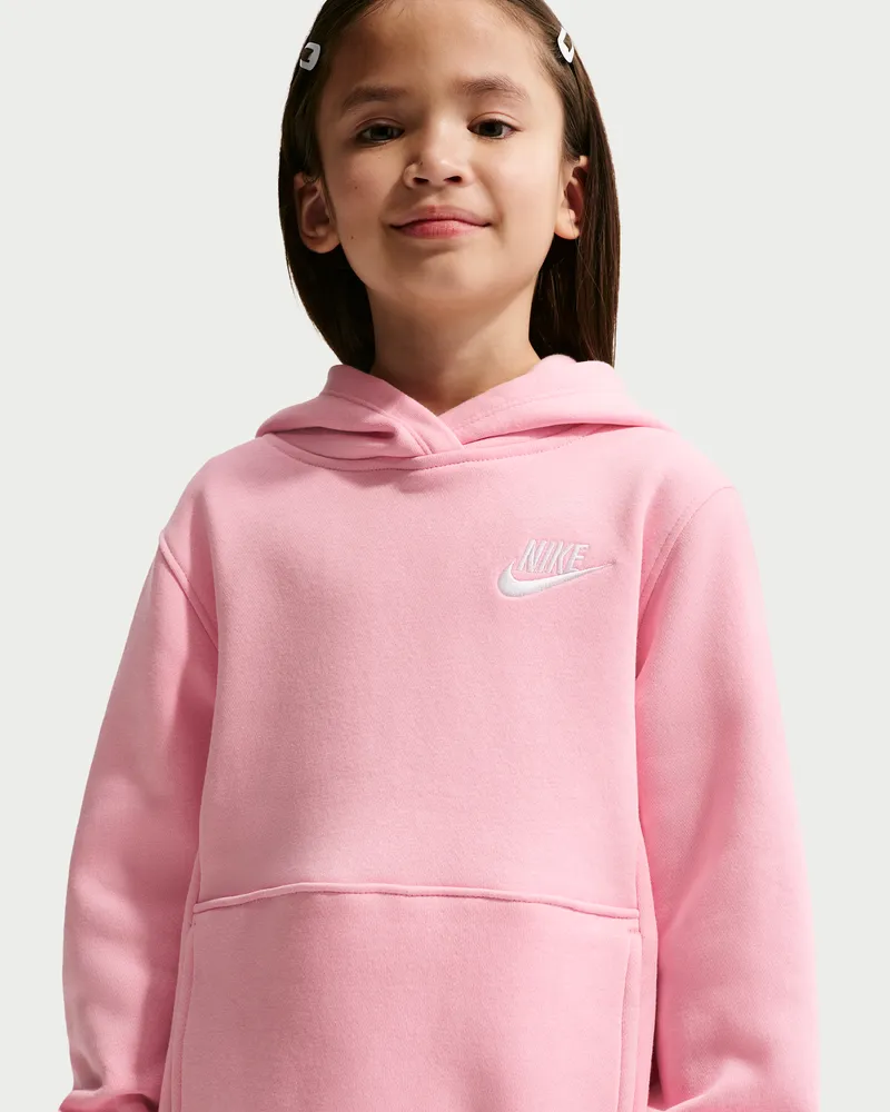 Nike Club Fleece Hoodie (jüngere Kinder) - Pink Pink