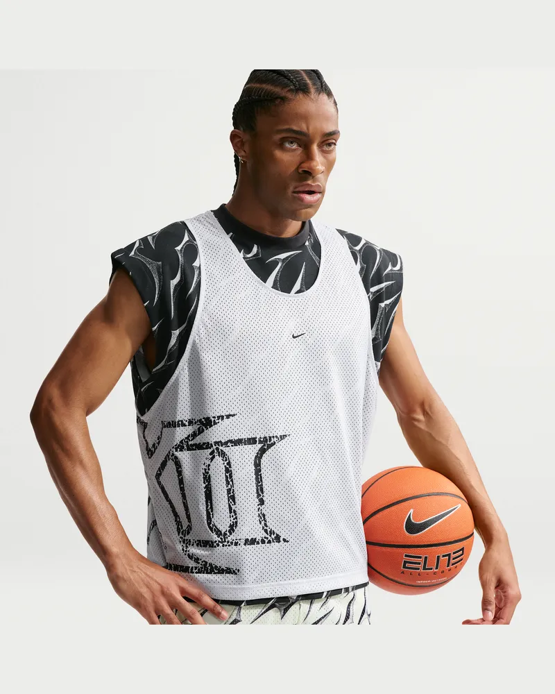 Nike Ja Dri-FIT Basketball-Trainings-Trikot für Herren - Grau Grau