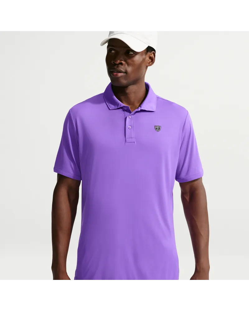 Nike Par Dri-FIT Golf-Poloshirt mit Logo auf der Brust (Herren) - Lila Lila