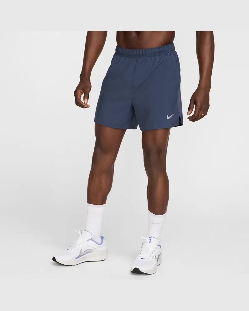 Nike Challenger Dri-FIT-Laufshorts mit Futter für Herren (ca. 12,5 cm) - Blau Blau
