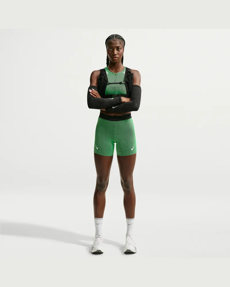 Nike AeroSwift Dri-FIT ADV Lauf-Tights für Damen - Grün Grün