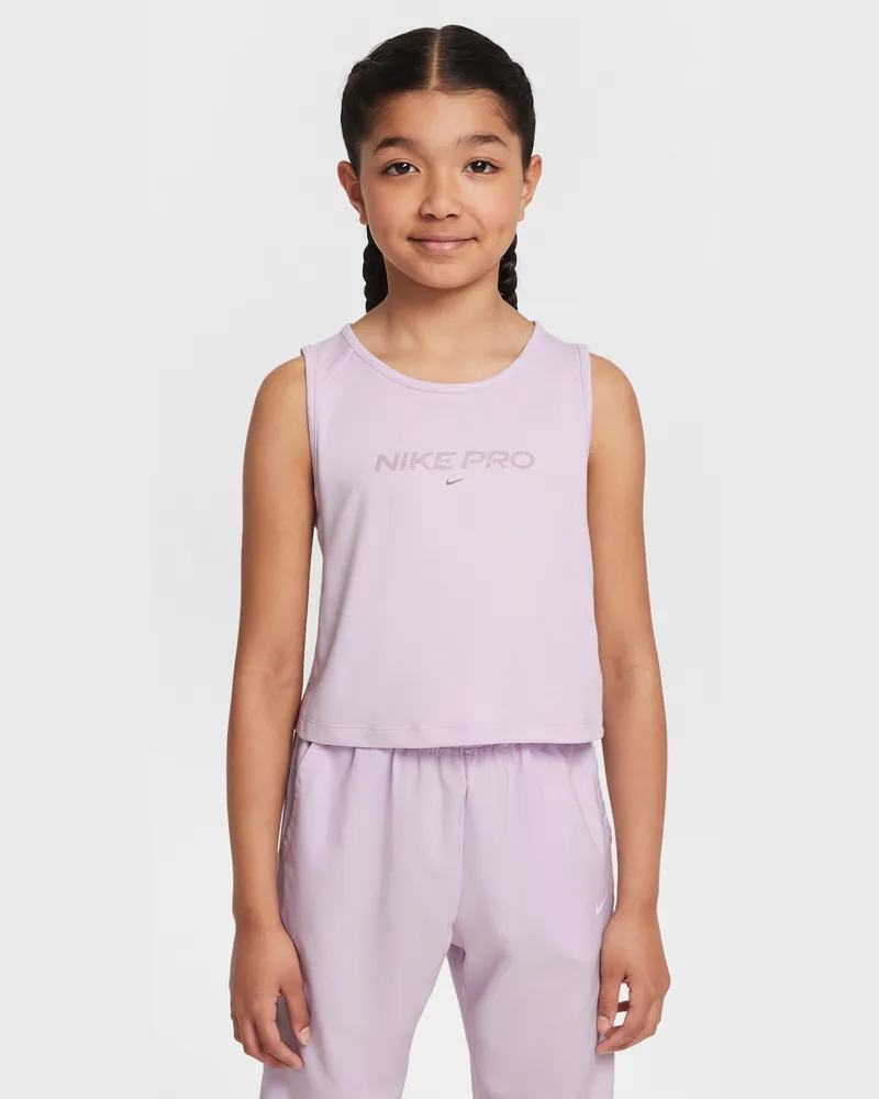 Nike Pro Dri-FIT-Tanktop (Mädchen) - Lila Lila