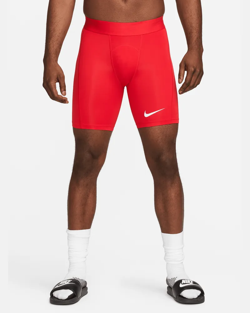 Nike Pro Dri-FIT Strike Herren-Fußballshorts - Rot Rot