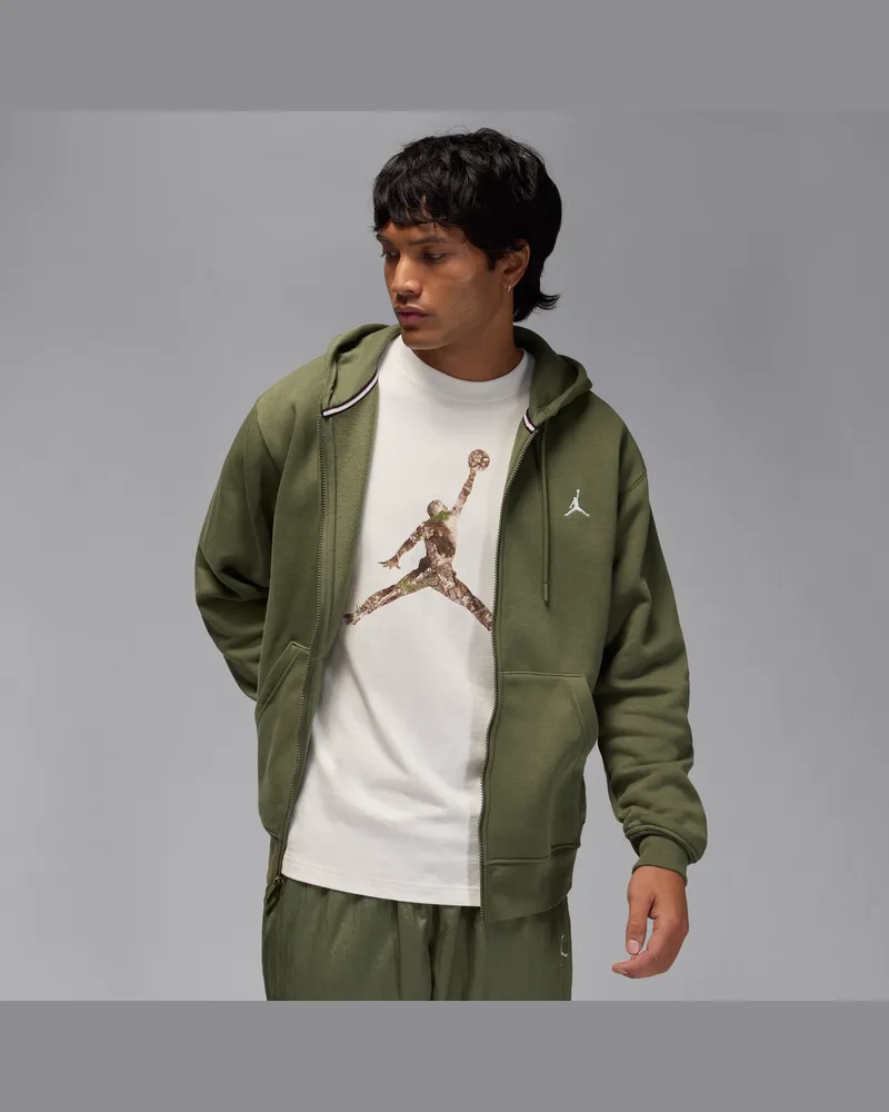 Jordan Brooklyn Fleece Kapuzenjacke (Herren) - Grün Grün