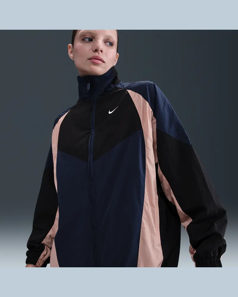 Nike Sportswear Oversize-Track-Jacket (Damen) - Blau Blau