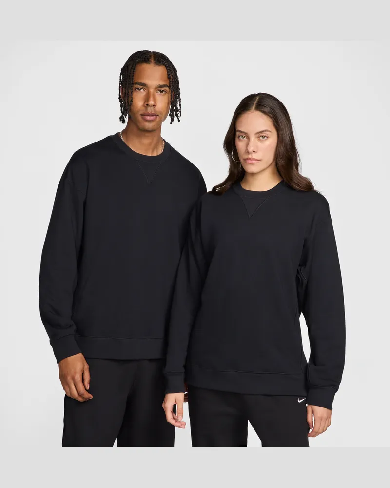 Nike Wool Classics Rundhalsshirt - Schwarz Schwarz