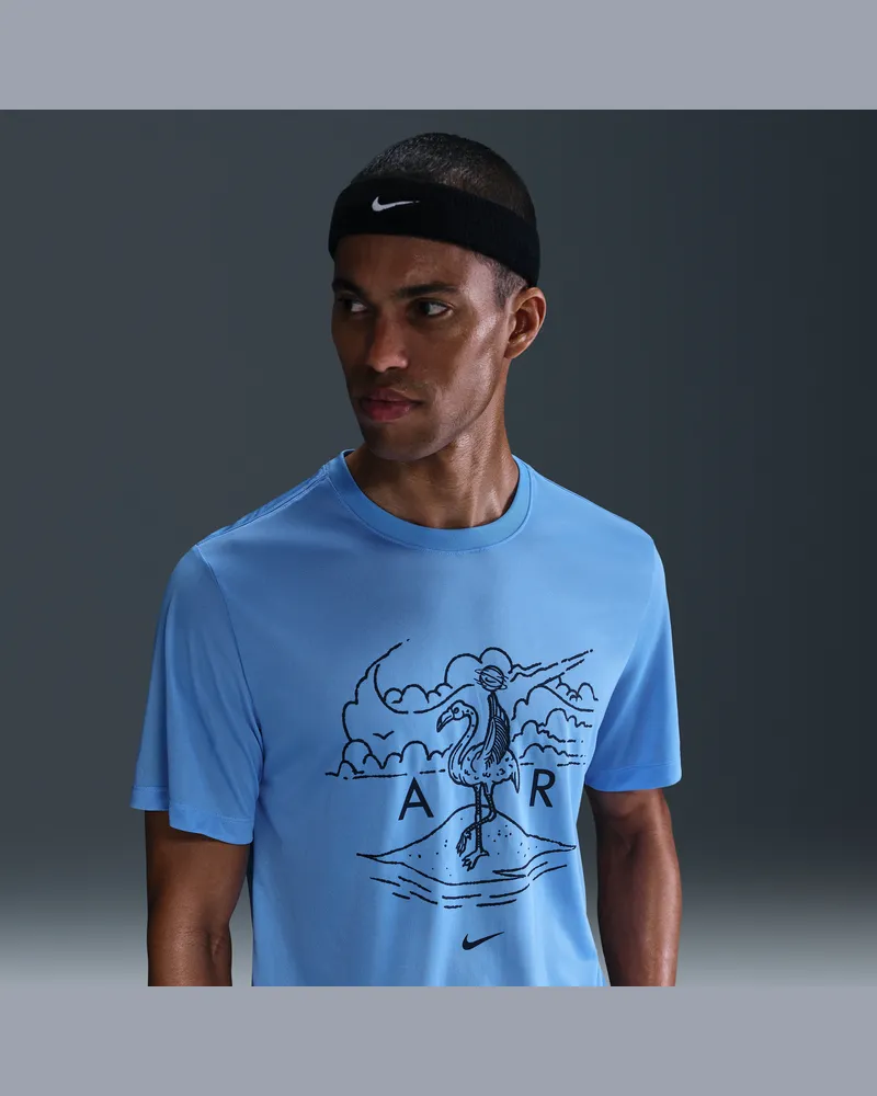 Nike Dri-FIT-Basketball-T-Shirt (Herren) - Blau Blau