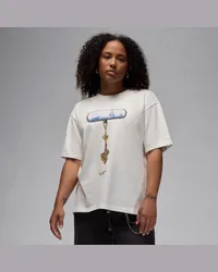 Nike Jordan Girlfriend-T-Shirt (Damen) - Weiß Weiß