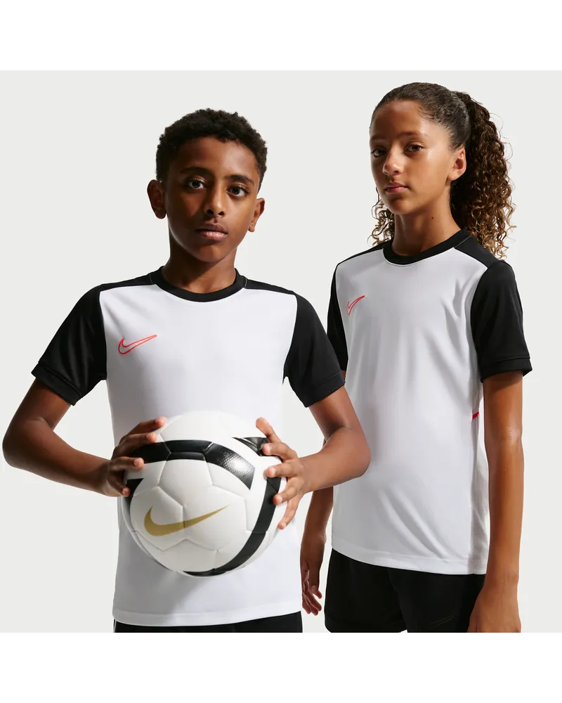 Nike Academy Dri-FIT Fußballoberteil (ältere Kinder) - Weiß Weiß