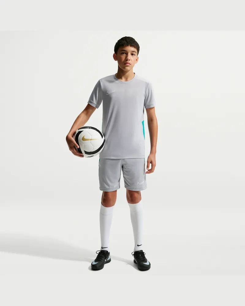 Nike Academy Dri-FIT Fußball Shorts aus Webmaterial (ältere Kinder) - Grau Grau
