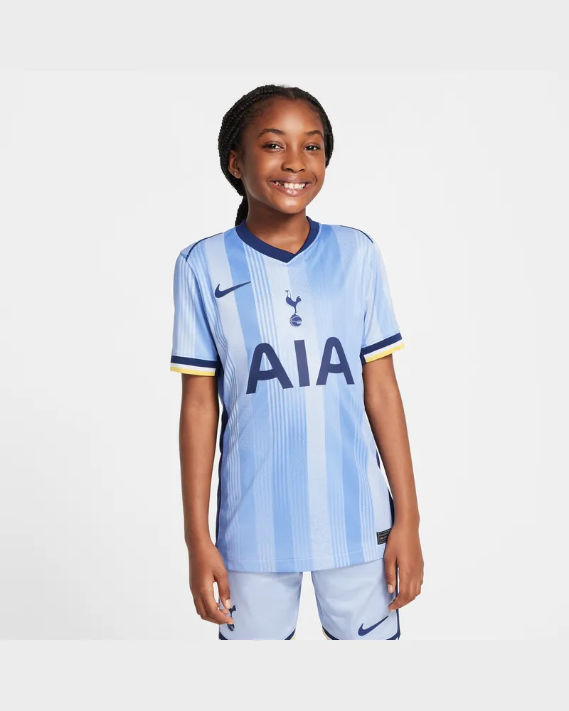 Nike Tottenham Hotspur 2024/25 Stadium Away Replika-Fußballtrikot mit  Dri-FIT-Technologie (ältere Kinder) - Blau Blau