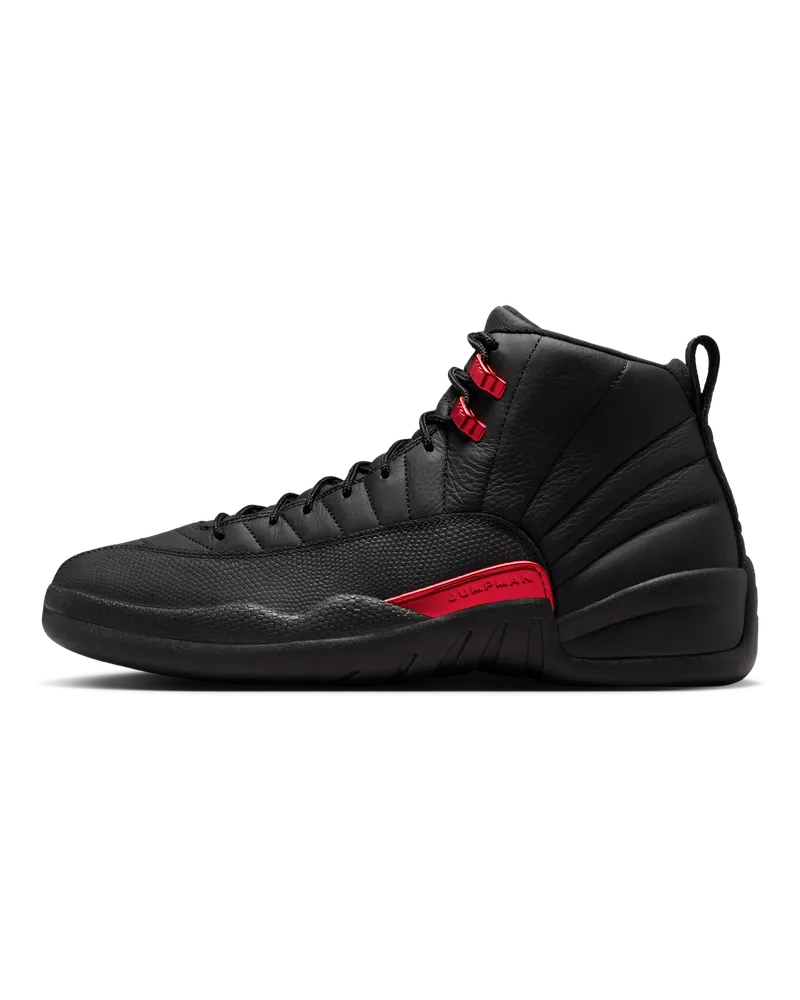Jordan Air  12 Retro "Bloodline" Schuh (Herren) - Schwarz Schwarz