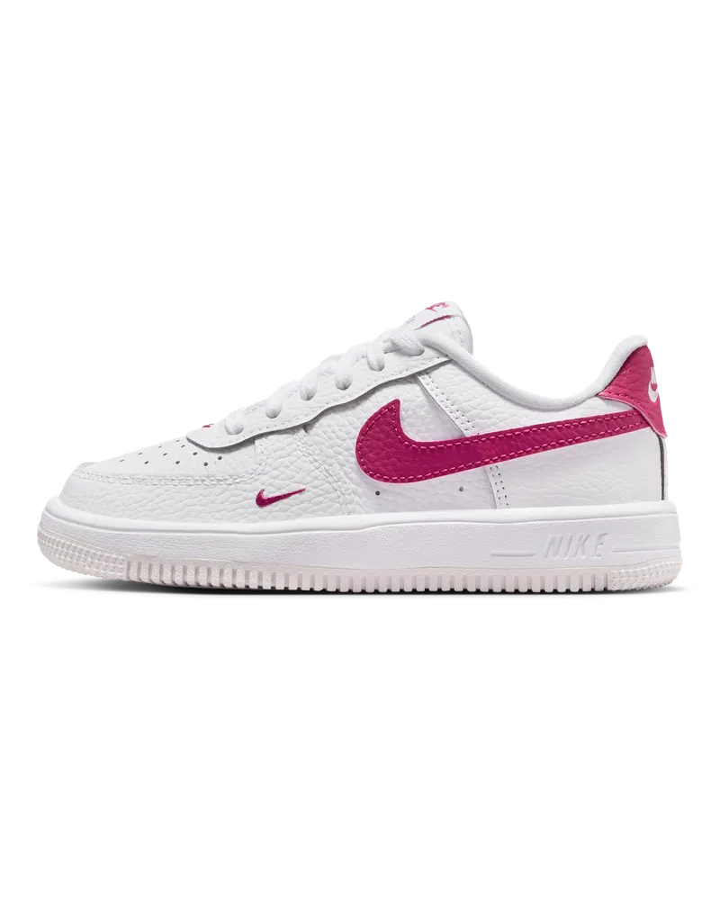 Nike Force 1 Low Schuh (jüngere Kinder) - Weiß Weiß