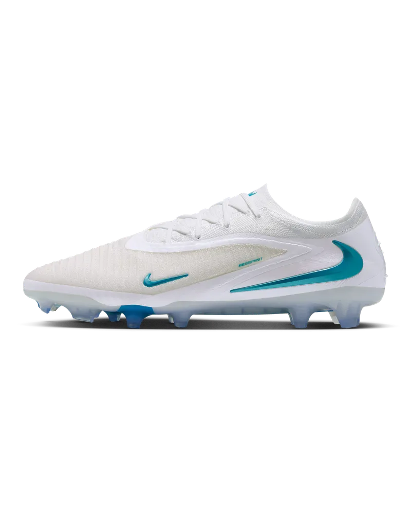Nike Phantom 6 Low Elite Fußballschuh für normalen Rasen - Weiß Weiß