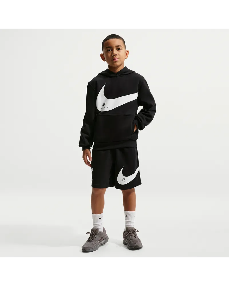 Nike Club French-Terry-Shorts für ältere Kinder - Schwarz Schwarz