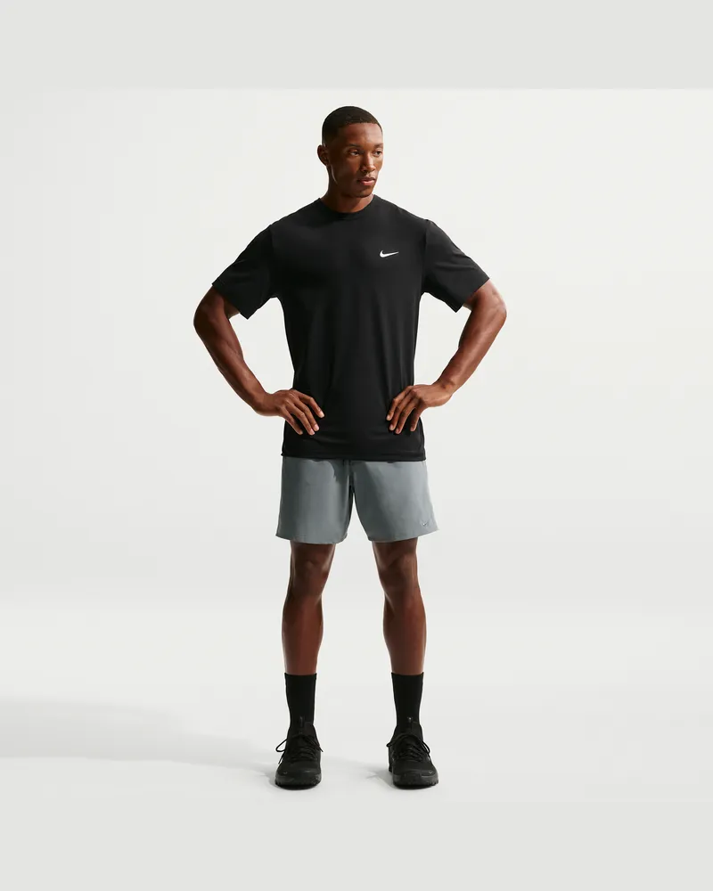 Nike Unlimited vielseitige Dri-FIT Herrenshorts ohne Futter (ca. 18 cm) - Grau Grau