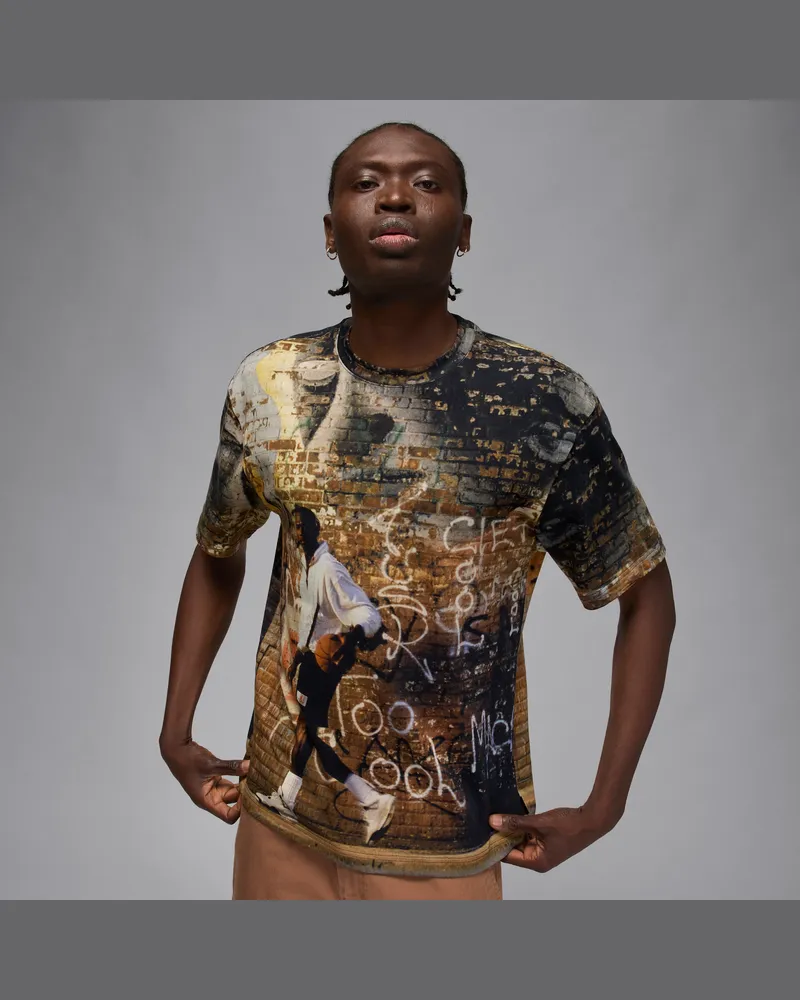 Jordan Air  85 T-Shirt mit Grafikprint (Herren) - Schwarz Schwarz