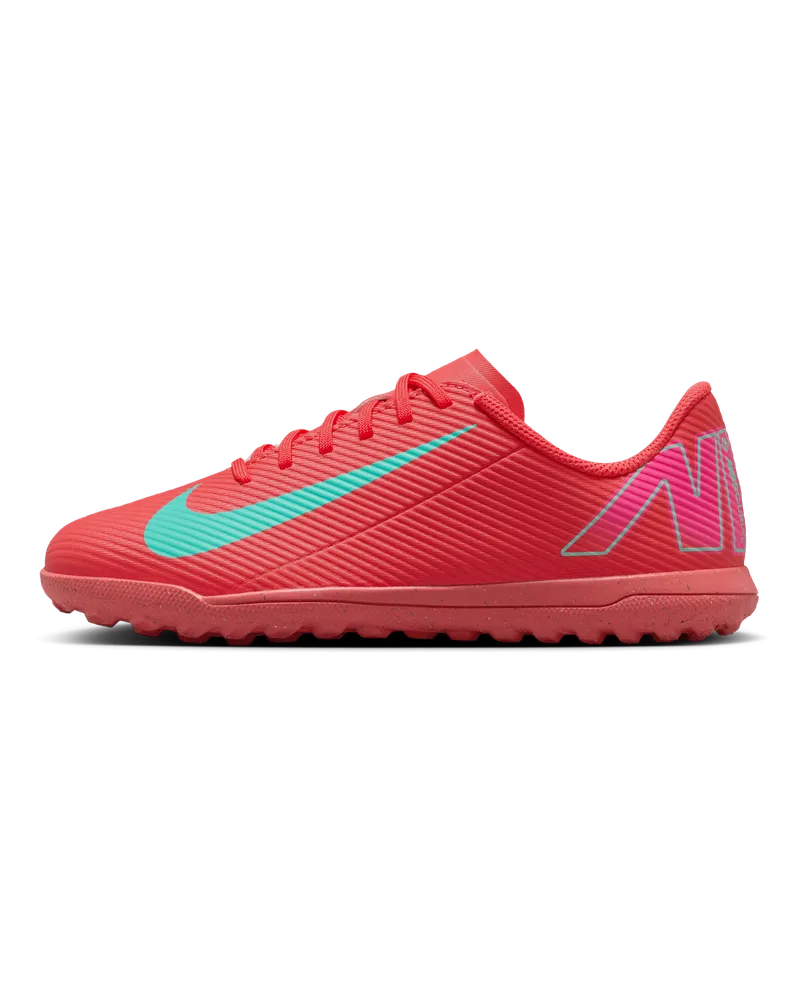 Nike Jr. Mercurial Vapor 16 Club TF Low-Top-Fußballschuh (jüngere/ältere Kinder) - Rot Rot