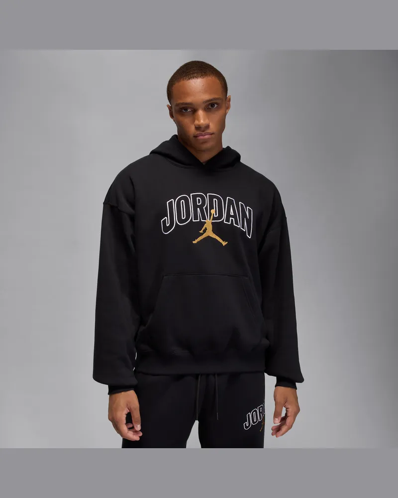 Jordan Brooklyn Fleece Oversize-Hoodie (Herren) - Schwarz Schwarz