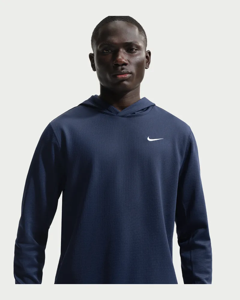 Nike Velocity Therma-FIT Golf-Hoodie (Herren) - Blau Blau